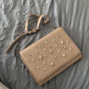 Beige crossbody bag